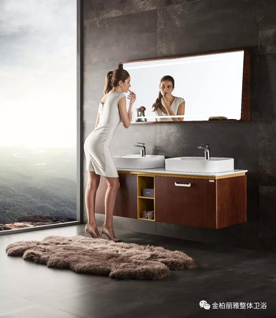 金柏丽雅卫浴新款浴室柜上市，诠释卓尔不凡的生活美学艺术